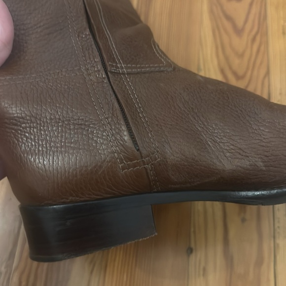 Brown tall riding boots Tory Burch 8.5, good condition - Picture 11 of 14